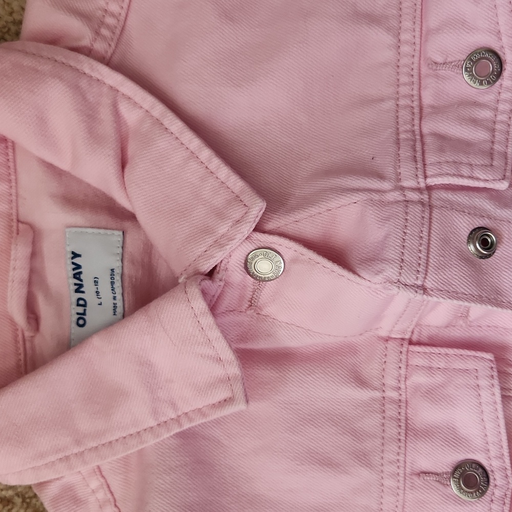Pink Jean Jacket - Picture 2 of 2